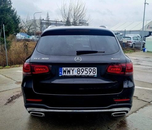 Mercedes-Benz GLC cena 184900 przebieg: 55100, rok produkcji 2021 z Wyszków małe 172